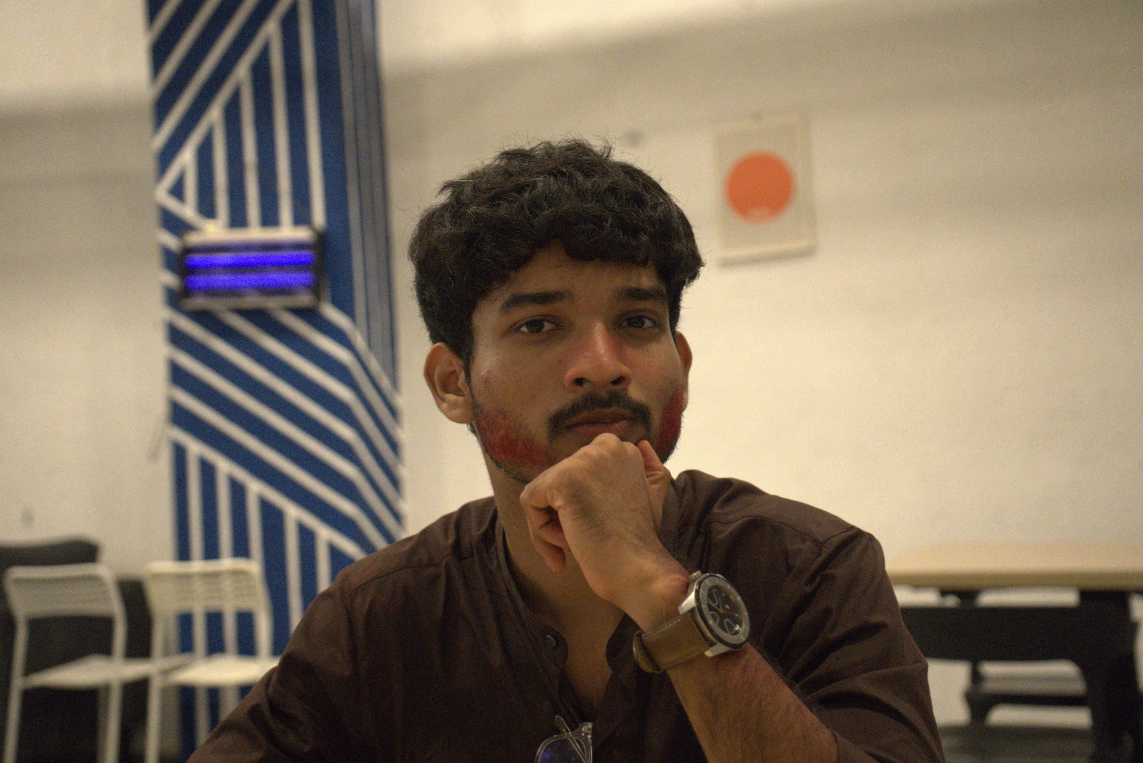 NST Charaja portrait on the shoot